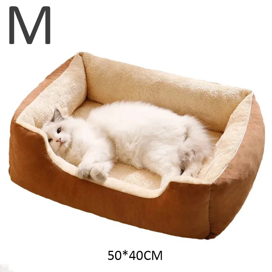 Plush Pet Bed for Cats & Small Dogs — Style 3