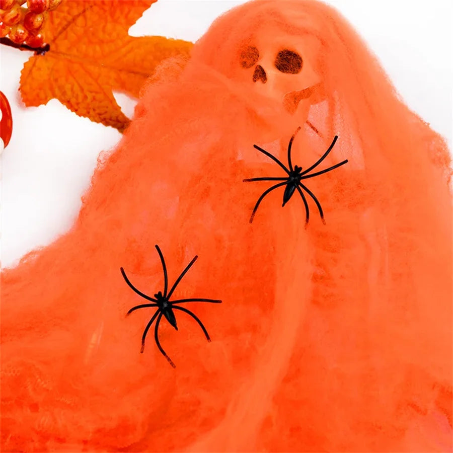 Stretchy Cobweb Halloween Decoration