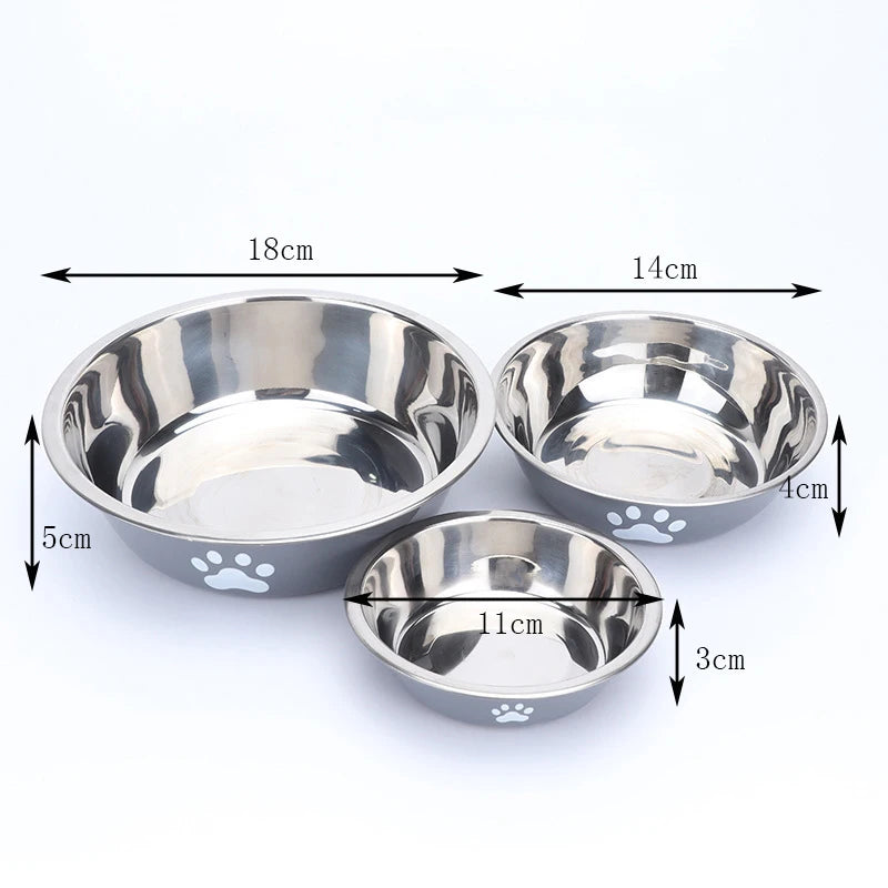 Stainless Steel Anti-Slip Pet Bowl