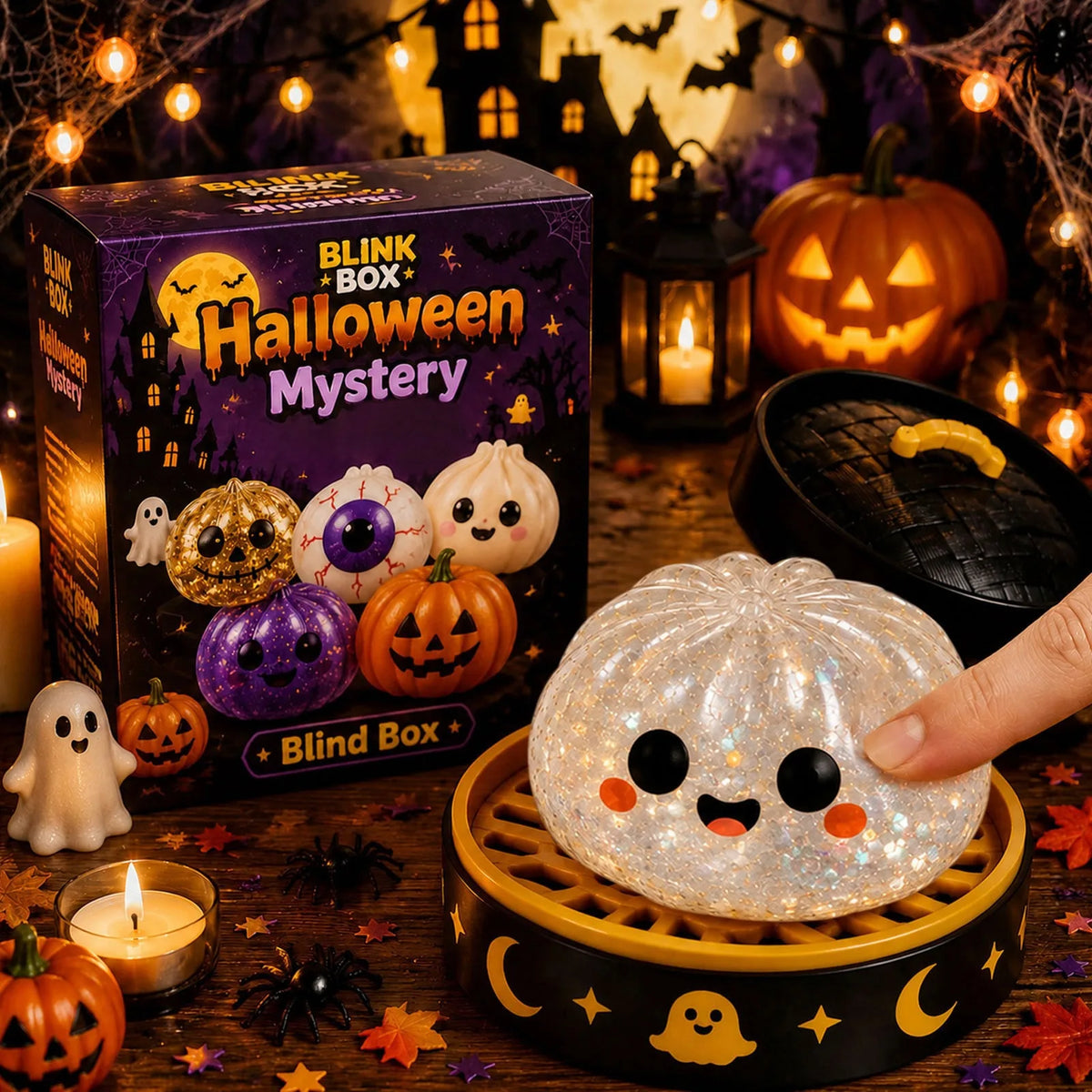 Halloween Mystery Blind Box Squishy Toy