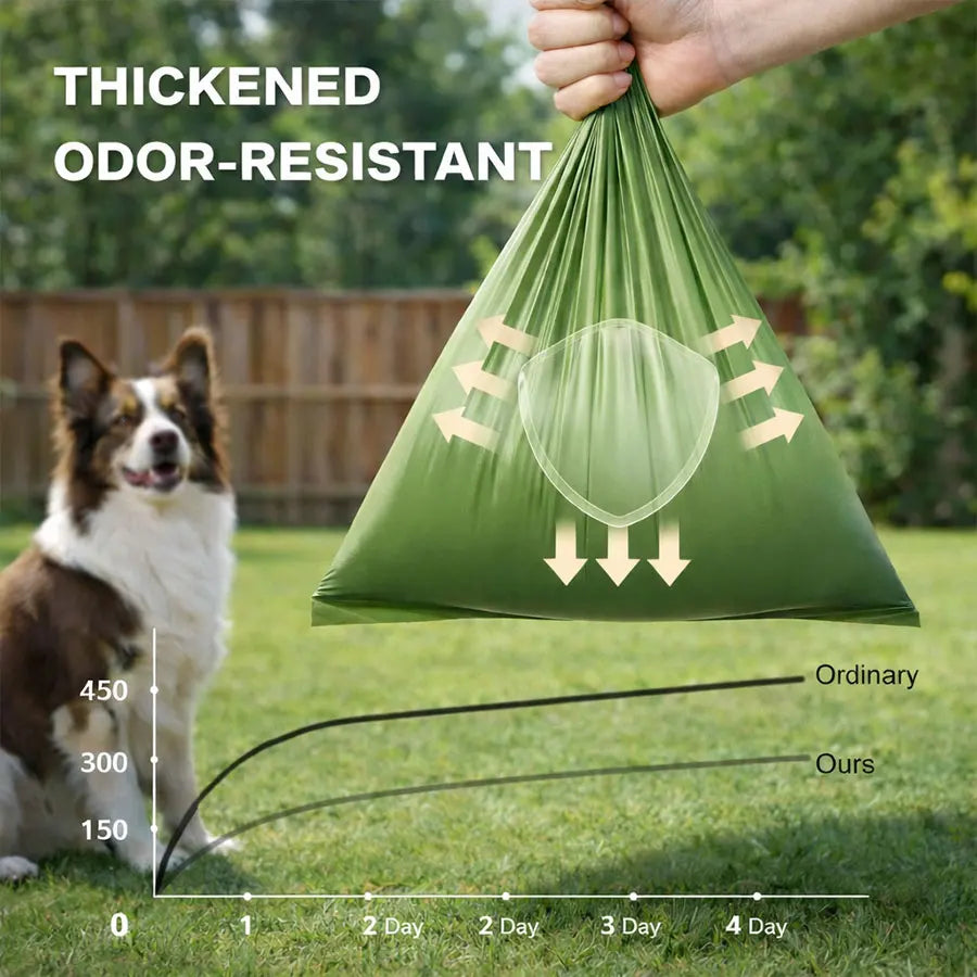 Bulk Disposable Dog Poop Bags — 300 Count