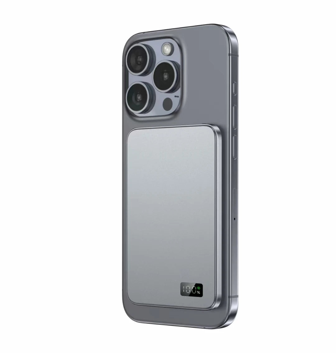 Ultra-Thin Alloy Magnetic Power Bank