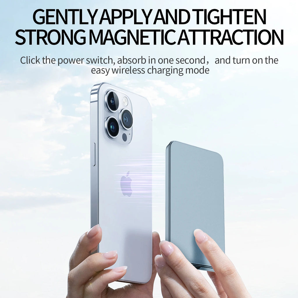 Ultra-Thin Alloy Magnetic Power Bank
