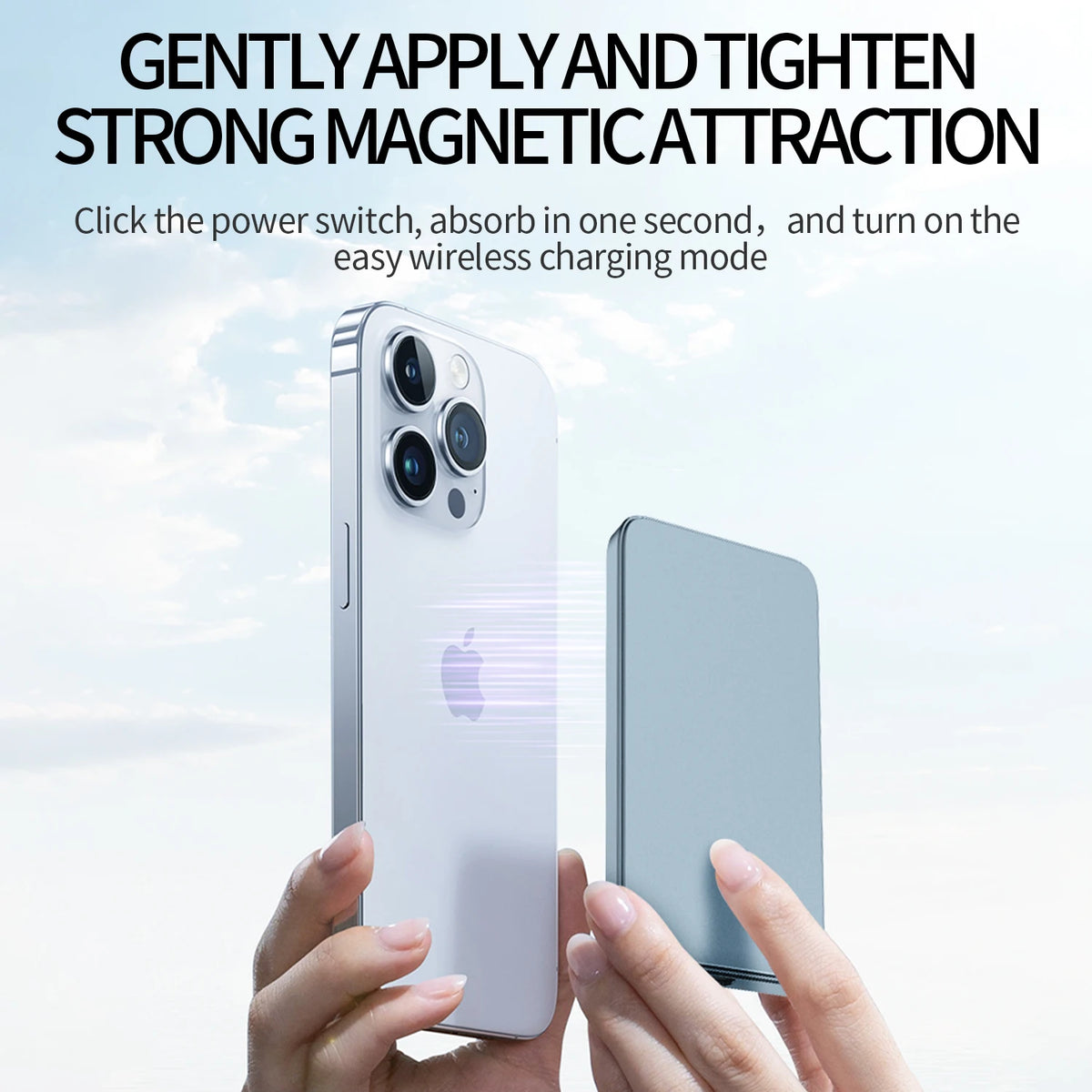 Ultra-Thin Alloy Magnetic Power Bank