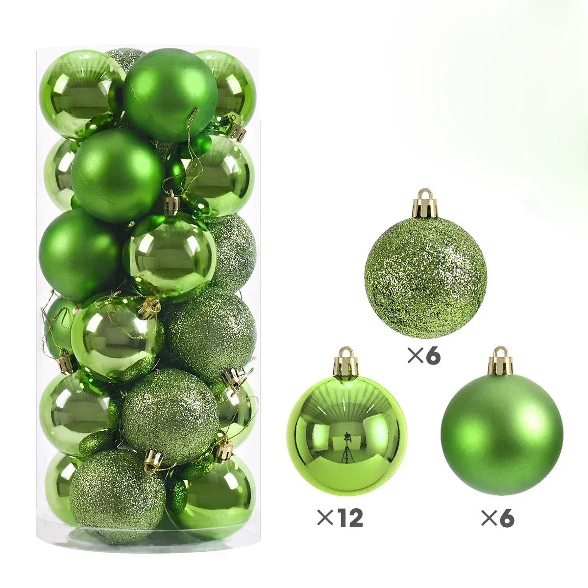 Christmas Ball Ornaments — 3/4/6cm