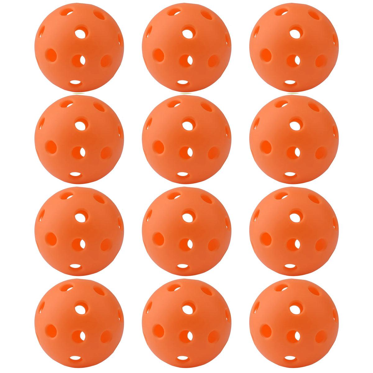 Pickleball Set — 12 Pieces with Mesh Bag