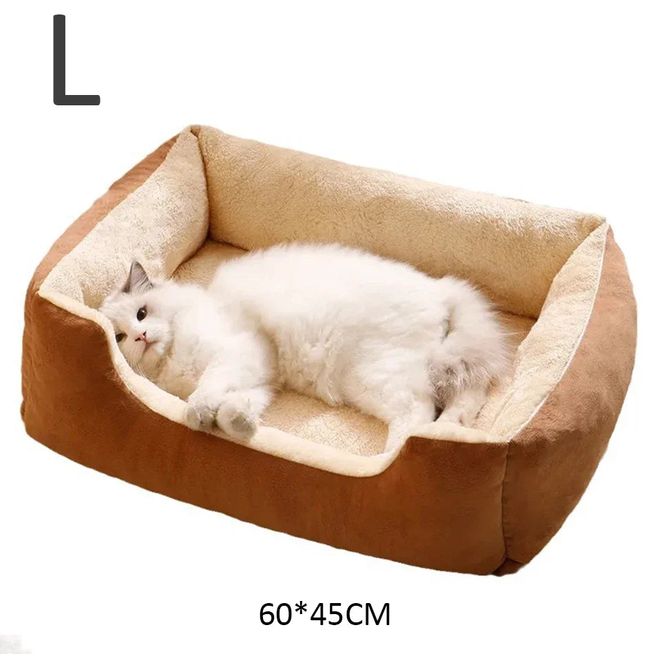 Plush Pet Bed for Cats & Small Dogs — Style 3