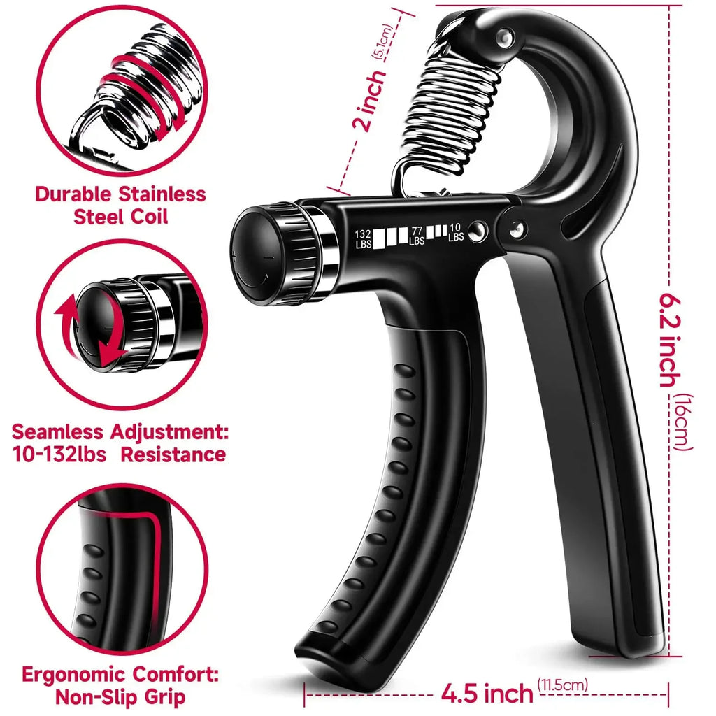 Adjustable Grip Strength Trainer Kit — 5-60kg