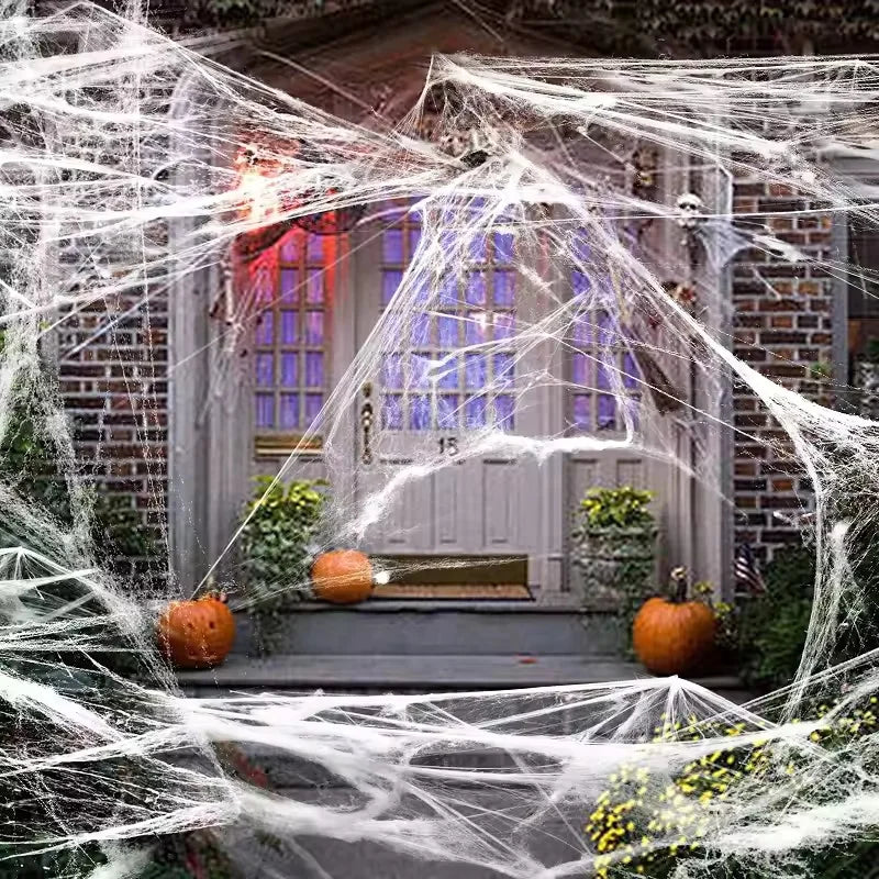 Stretchy Cobweb Halloween Decoration