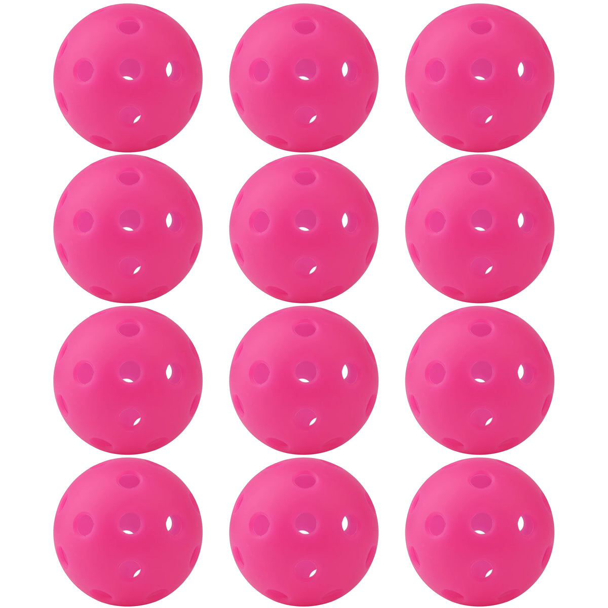 Pickleball Set — 12 Pieces with Mesh Bag