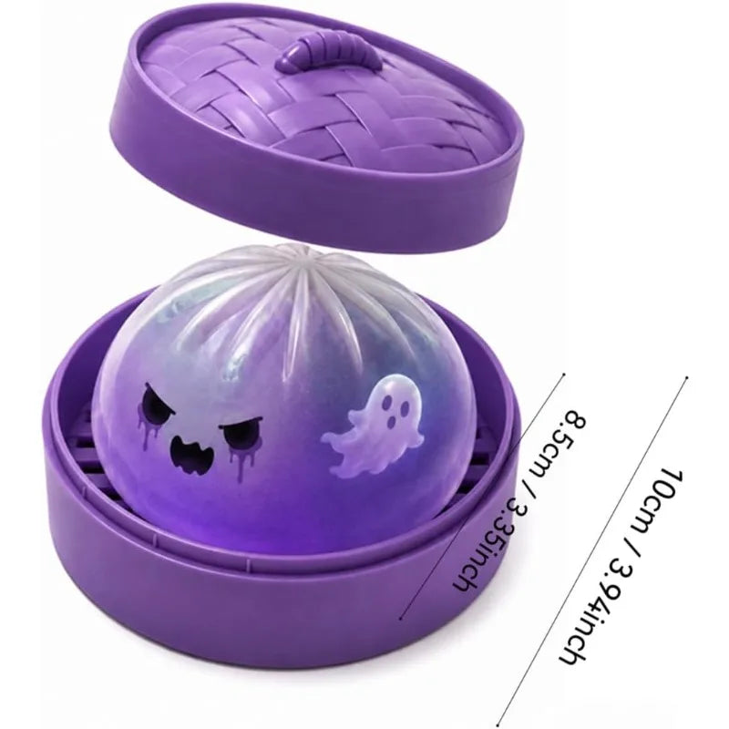 Halloween Ghost Dumpling Squeeze Toy
