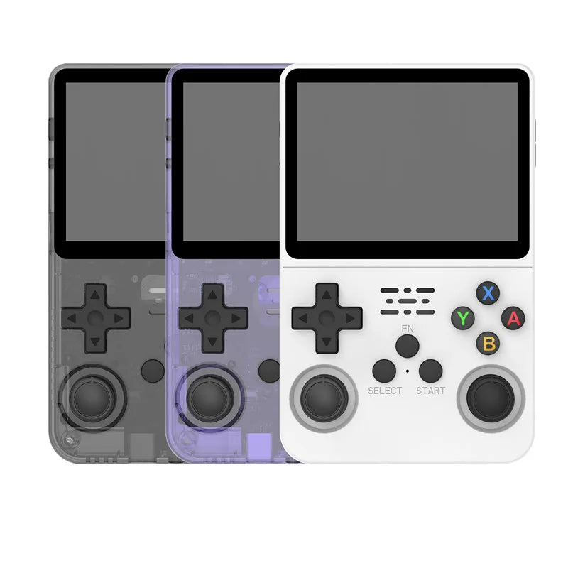 Retro R36S Handheld Game Console — 3.5" IPS Screen, Preloaded Games
