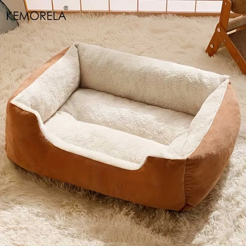 Cozy Plush Pet Bed — Multiple Sizes