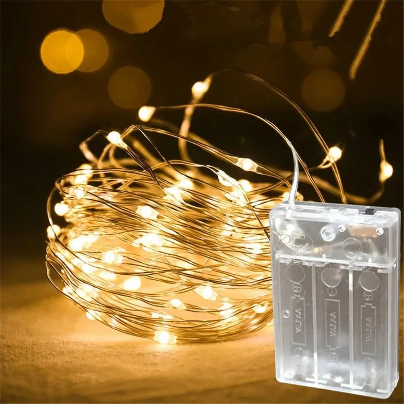 Battery-Powered Fairy Light String
