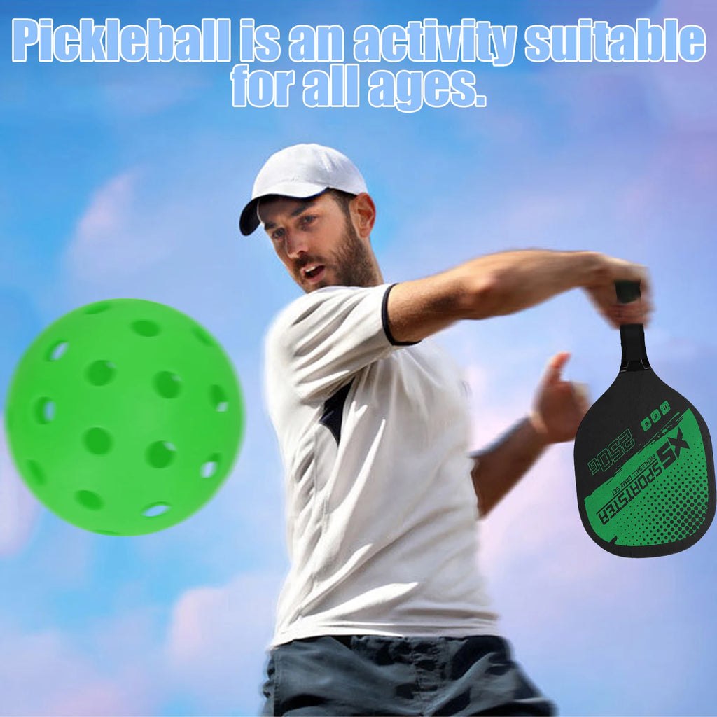 Pickleball Starter Set — 2 Paddles + 4 Balls