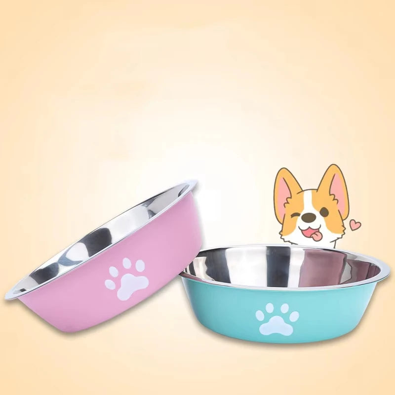 Stainless Steel Anti-Slip Pet Bowl