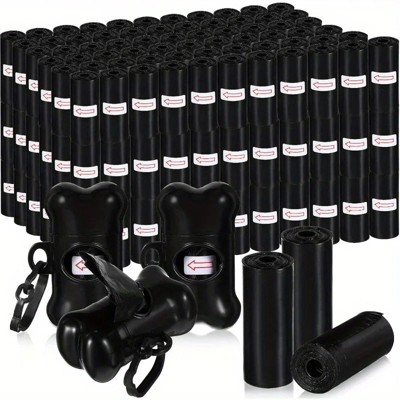 Dog Poop Bags + Dispenser — 150 Count