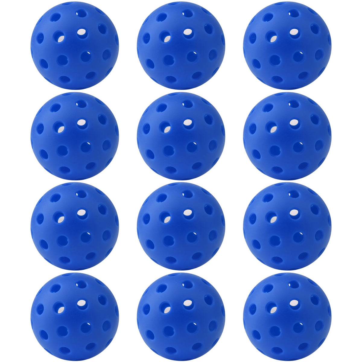 Pickleball Set — 12 Pieces with Mesh Bag