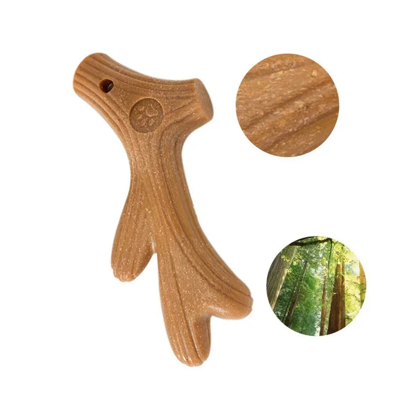 Wooden Chew Toy for Aggressive Chewers