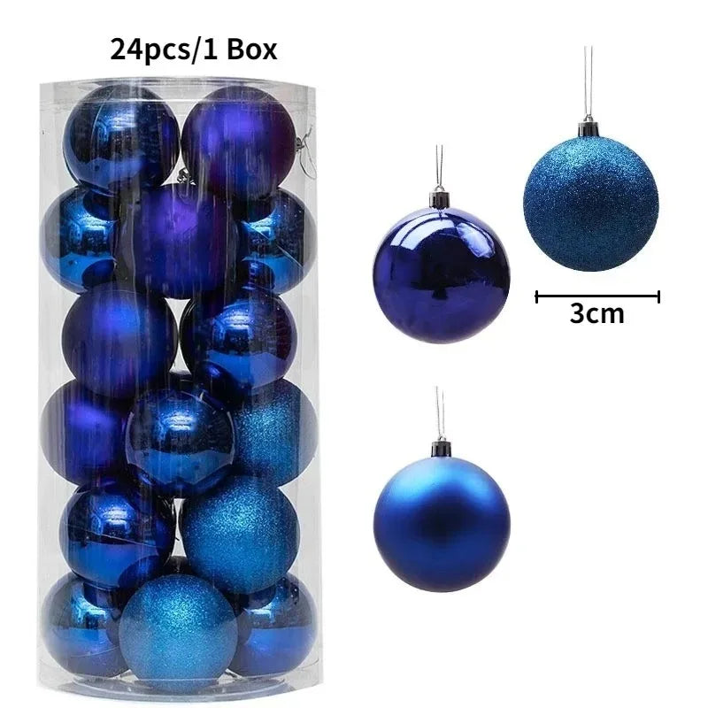 Christmas Ball Ornaments — 3cm
