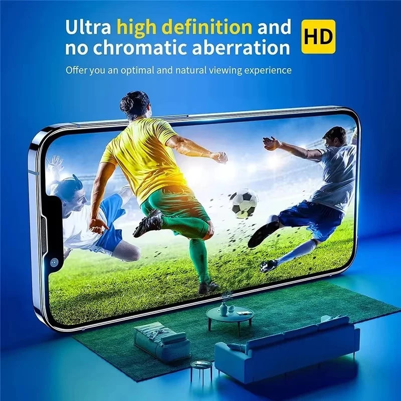 Tempered Glass Screen Protector for iPhone — HD
