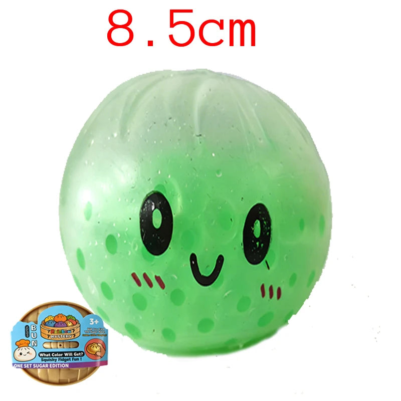 Glitter Dumpling Squishy Toy