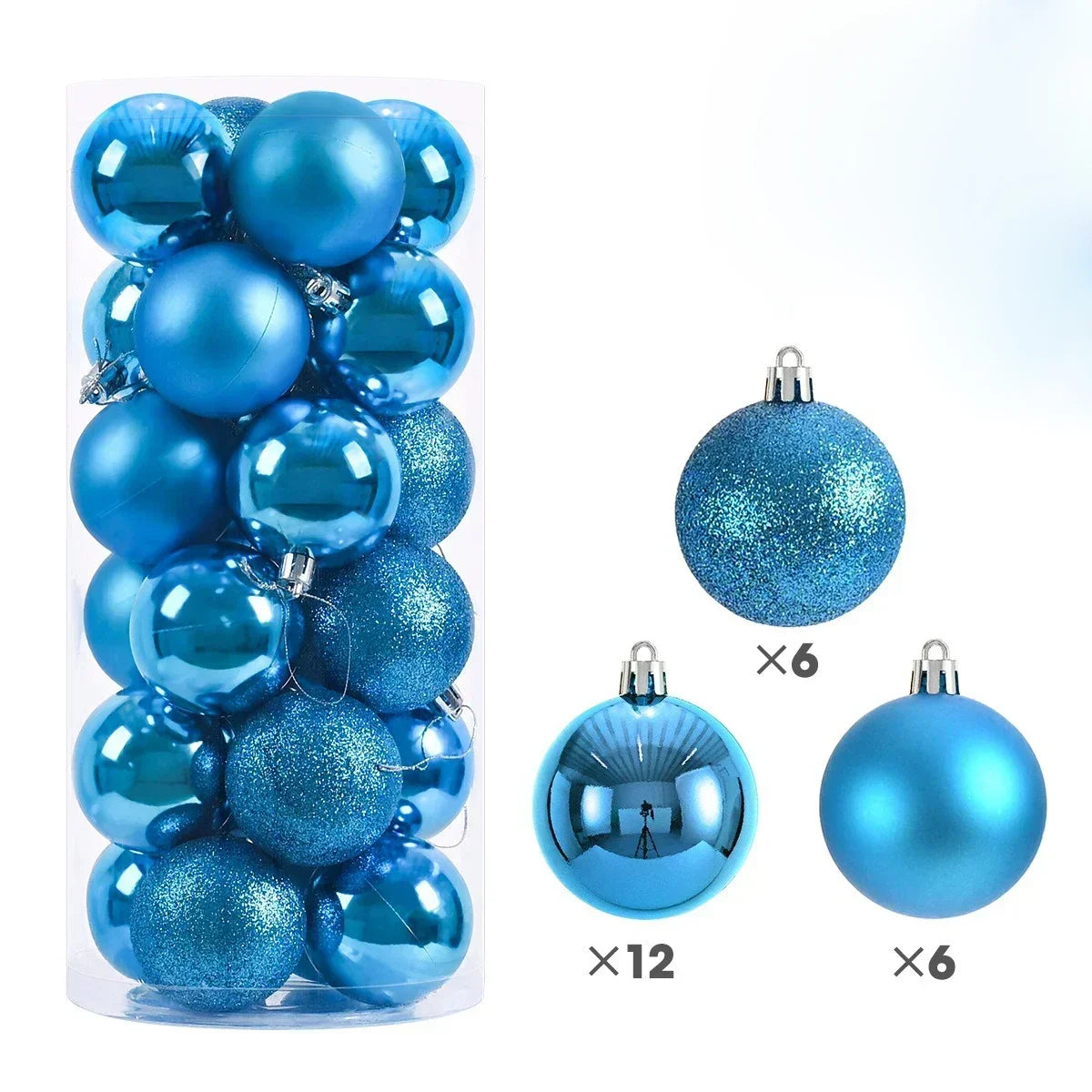 Christmas Ball Ornaments — 3/4/6cm