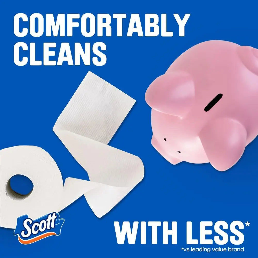 Scott Comfort Plus Toilet Paper — 12 Triple Rolls