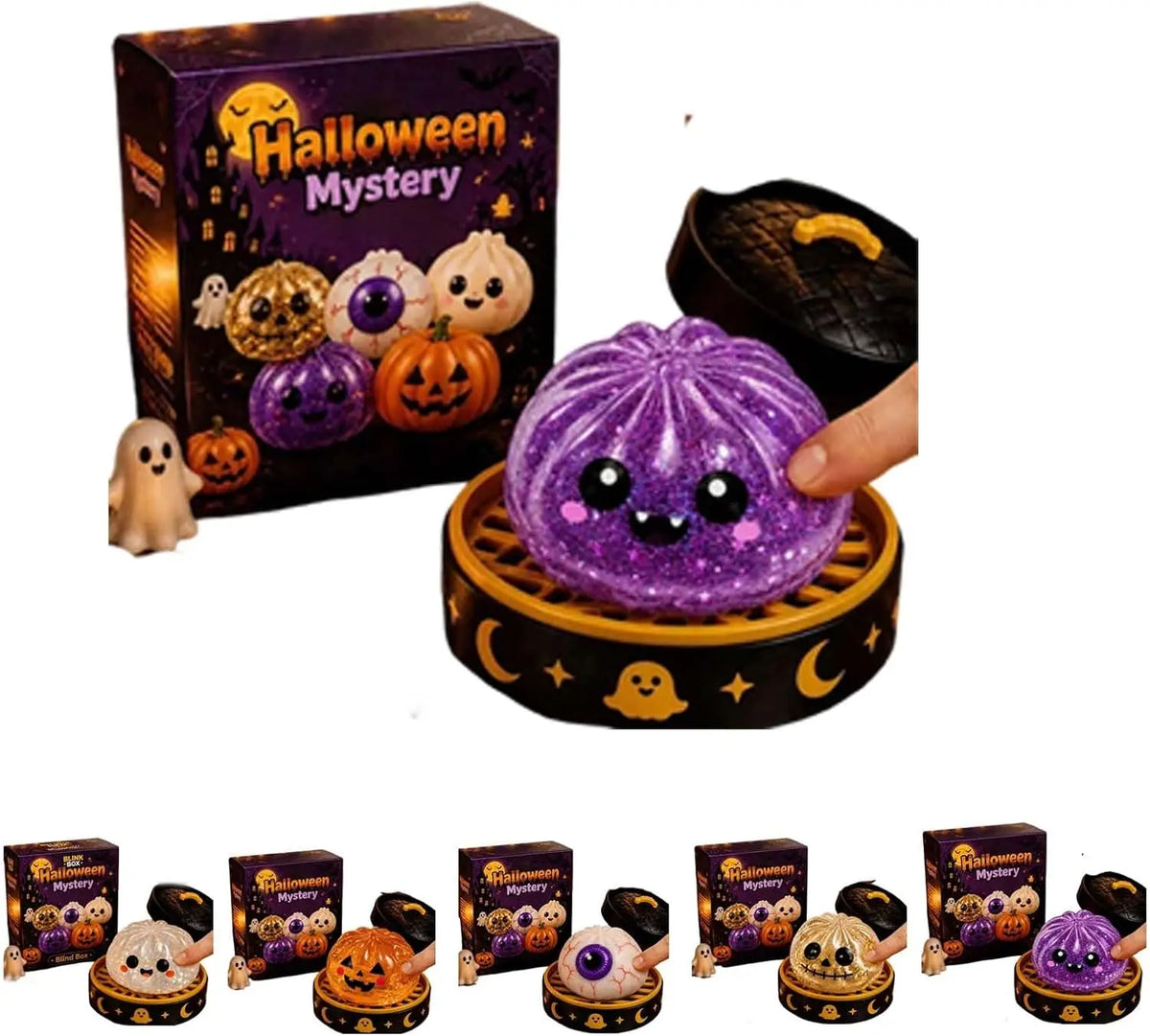 Halloween Dumpling Squishy Toy — 8cm