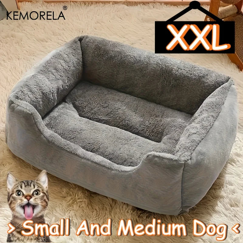 Cozy Plush Pet Bed — Multiple Sizes